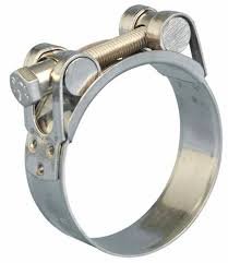 Silver Hose Clamps
